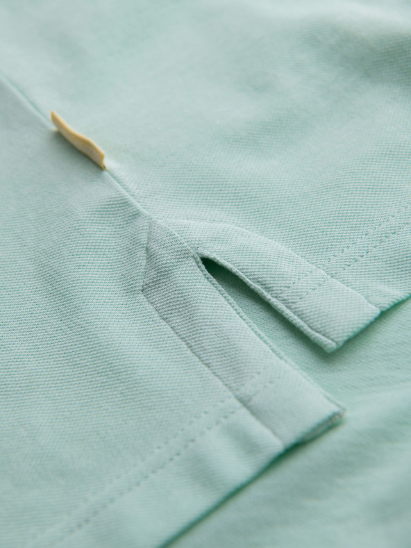 Ombre Clothing Pamučna polo majica od piké pletiva - mentol