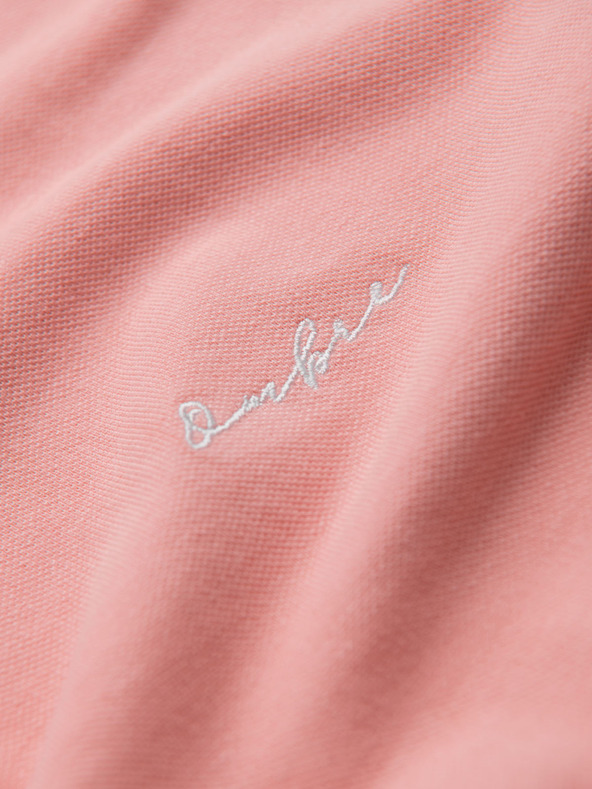 Ombre Clothing Pamučna polo majica od piké pletiva - ružičasta