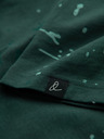 Ombre Clothing Muška majica s otiskom i okruglim izrezom - zelena