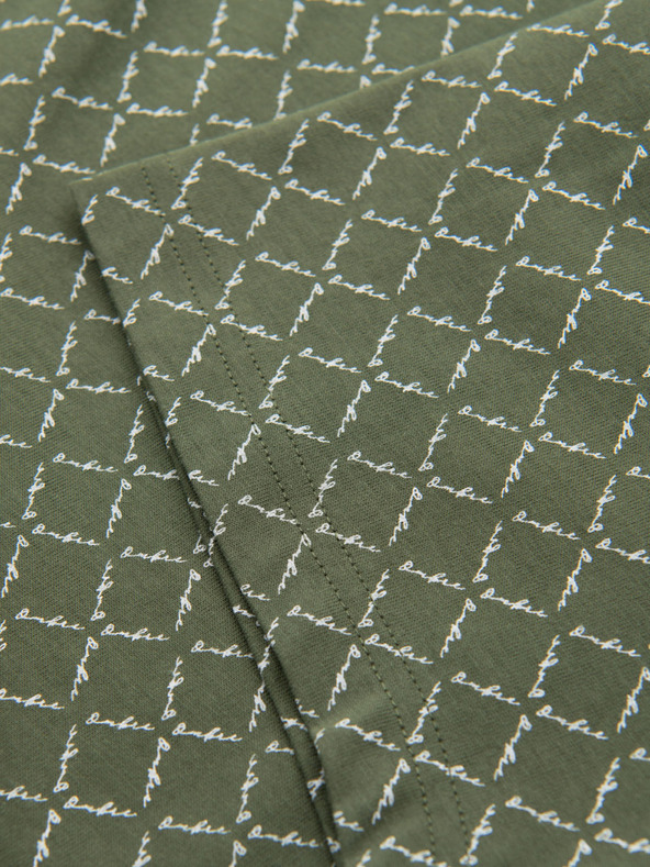 Ombre Clothing Muška pletena majica s cjelovitim otiskom - maslinasta