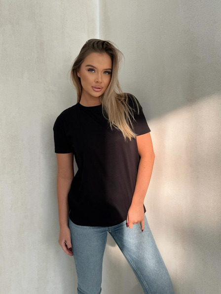 Edoti Crna oversize majica