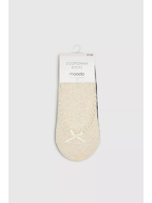 Moodo Bež čarape