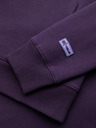 Ombre Clothing Uniseks dukserica s džepovima i kapuljačom - ljubičasta