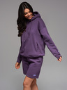 Ombre Clothing Uniseks dukserica s džepovima i kapuljačom - ljubičasta