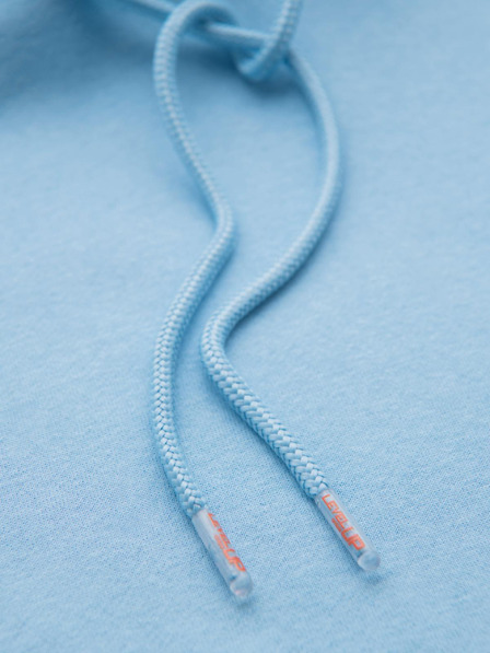 Ombre Clothing Uniseks dukserica s kapuljačom i džepovima - plava