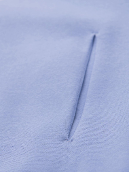 Ombre Clothing Uniseks dukserica s kapuljačom i džepovima - lavanda