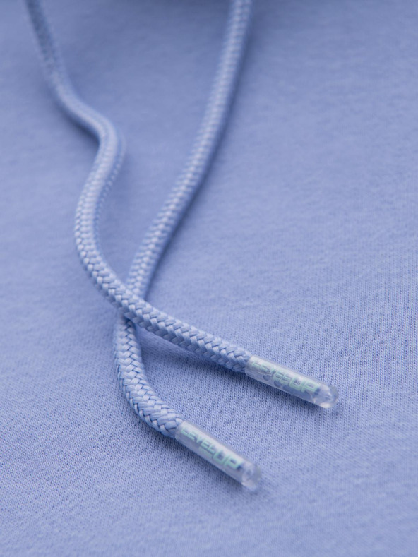 Ombre Clothing Uniseks dukserica s kapuljačom i džepovima - lavanda