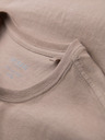 Ombre Clothing Muška klasična pamučna majica BASIC - pijesak