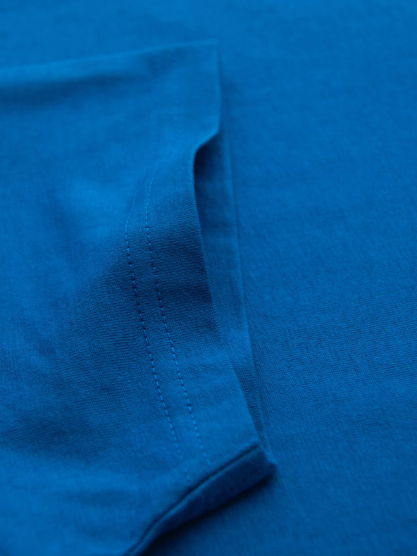 Ombre Clothing Muška klasična pamučna majica BASIC - pijesak