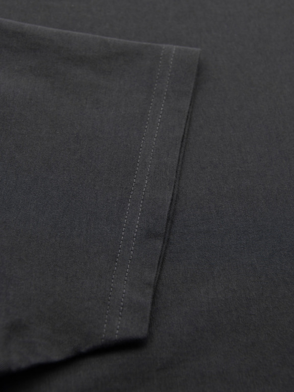 Ombre Clothing Muška klasična pamučna majica BASIC - siva