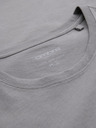 Ombre Clothing Muška klasična pamučna majica BASIC - siva