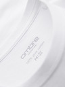 Ombre Clothing Muška klasična pamučna majica BASIC - bijela
