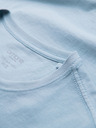 Ombre Clothing Muška klasična pamučna majica BASIC - svjetloplava