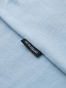 Ombre Clothing Muška klasična pamučna majica BASIC - svjetloplava