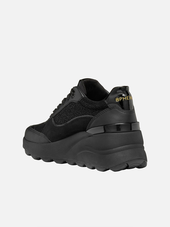 Geox Crne ženske tenisice Geox Spherica EC13