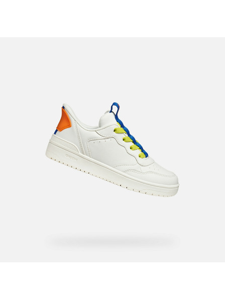 Geox Bijele dječačke tenisice Geox Washiba Fast In