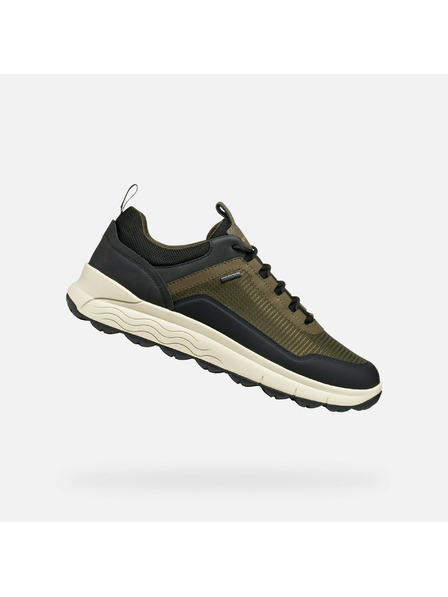 Geox Geox Spherica 4x4 b abx muške kaki tenisice