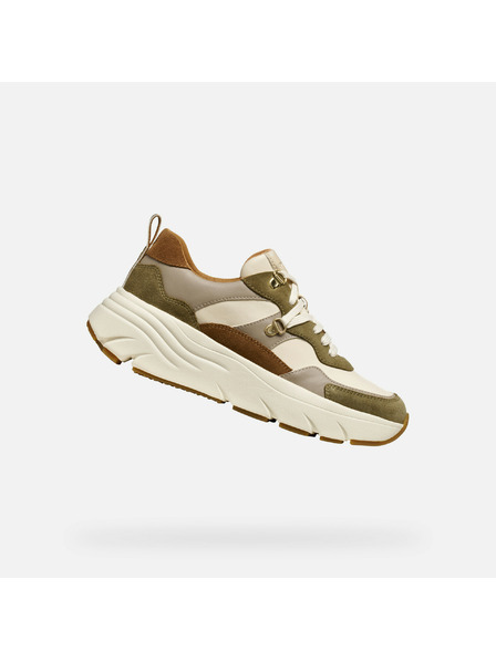 Geox Maslinaste ženske tenisice Geox Diamanta