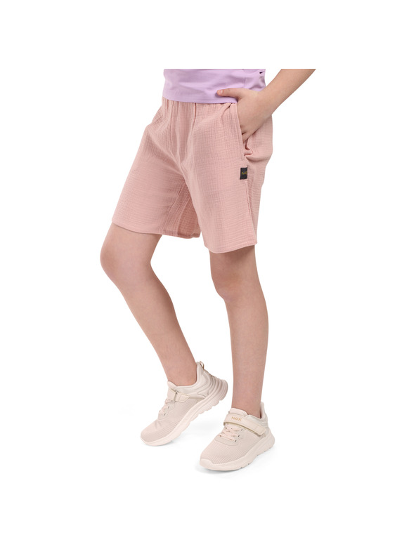 NAX Dječje kratke hlače nax NAX UOPEKMERO white pepper