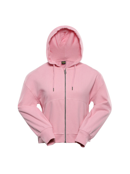 NAX Ženska pamučna dukserica nax NAX OLOSA romance rose