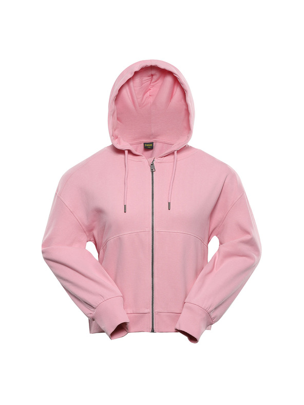 NAX Ženska pamučna dukserica nax NAX OLOSA romance rose