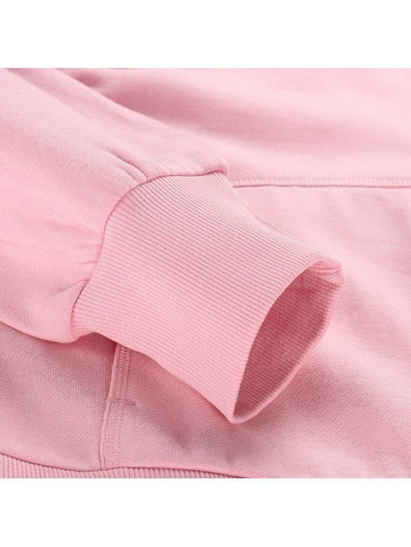 NAX Ženska pamučna dukserica nax NAX OLOSA romance rose