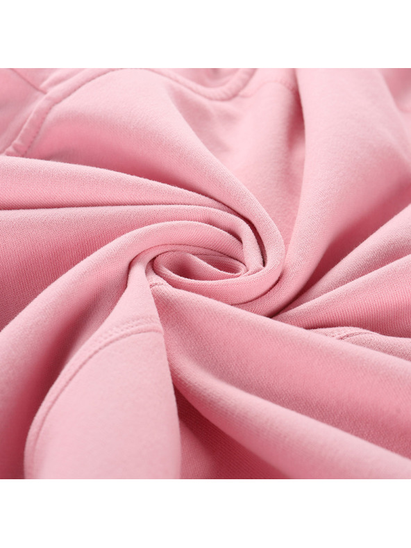 NAX Ženska pamučna dukserica nax NAX OLOSA romance rose