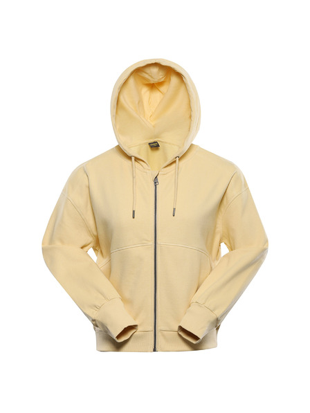 NAX Ženska pamučna dukserica nax NAX OLOSA apricot gelato