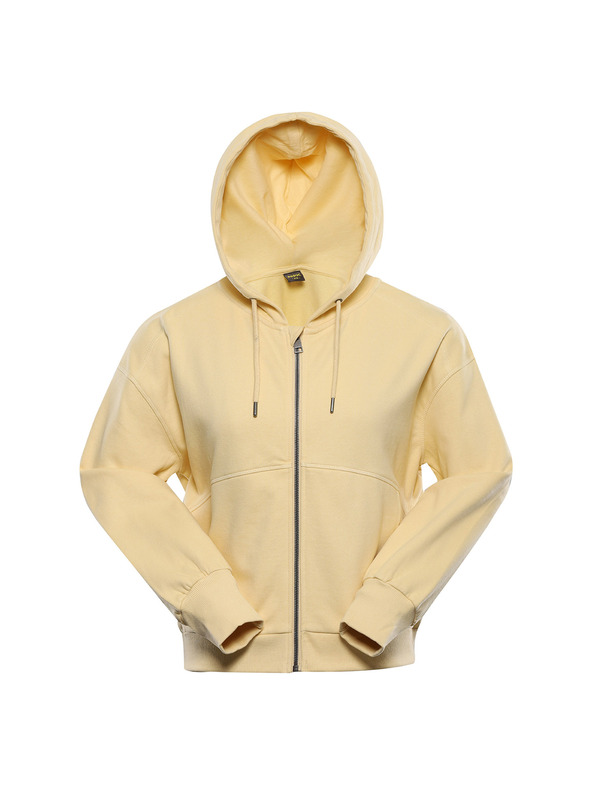 NAX Ženska pamučna dukserica nax NAX OLOSA apricot gelato