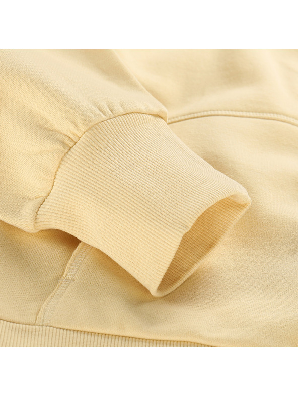 NAX Ženska pamučna dukserica nax NAX OLOSA apricot gelato