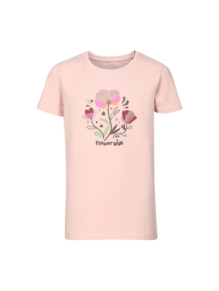 NAX Dječja pamučna majica nax NAX OMESO peach whip