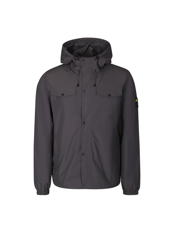 NAX Muška jakna s ptx membranom nax NAX IKEL dk.true gray