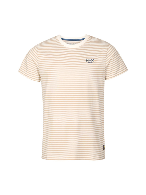 NAX Muška pamučna majica nax NAX CESEF white pepper