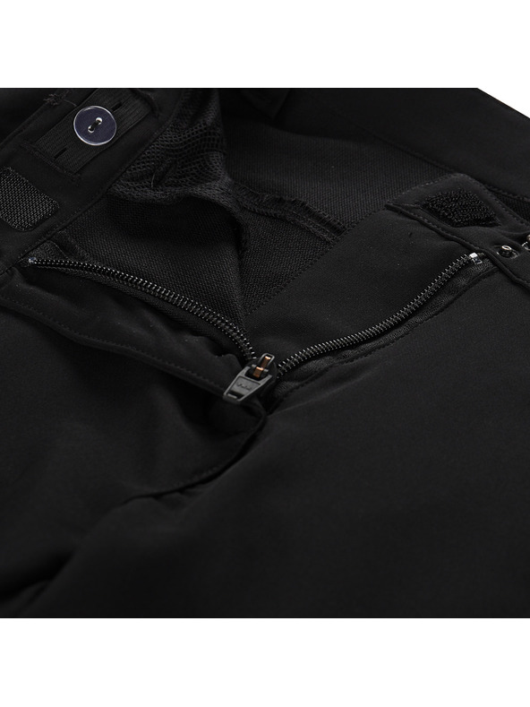 ALPINE PRO Ženske softshell kratke hlače ALPINE PRO BAKA crne