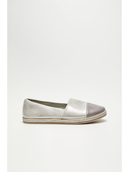 Moodo Srebrne espadrile