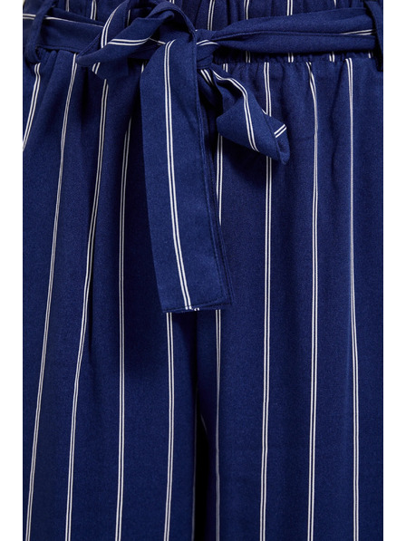 Moodo Tamno plave prugaste hlače