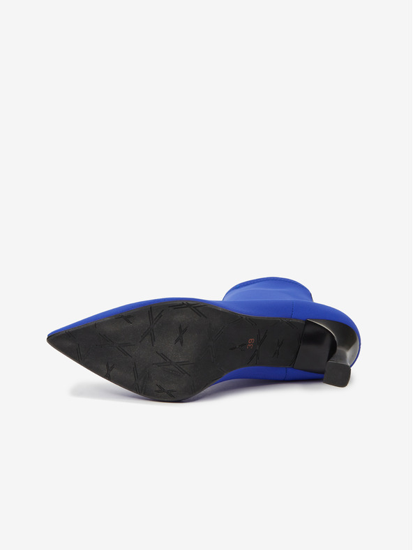 Ojju Plave ženske gležnjače na petu OJJU