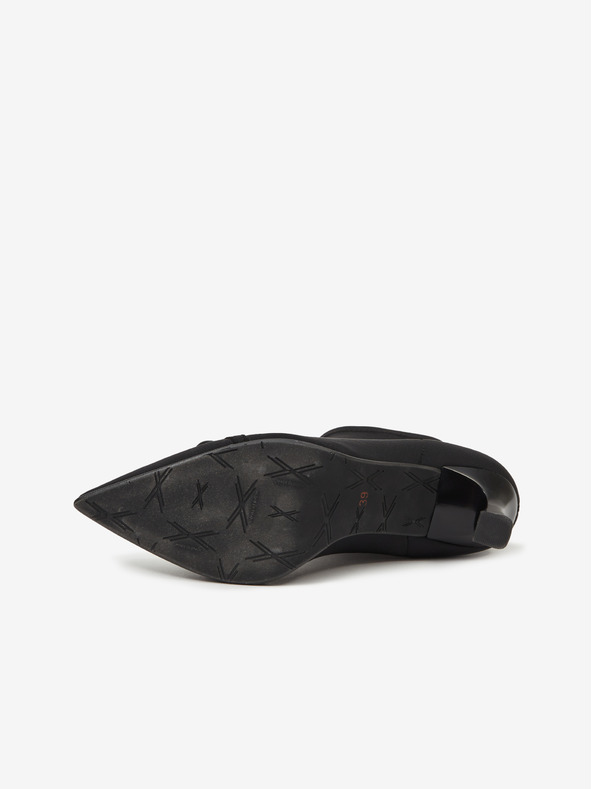 Ojju Crne ženske gležnjače OJJU na petu