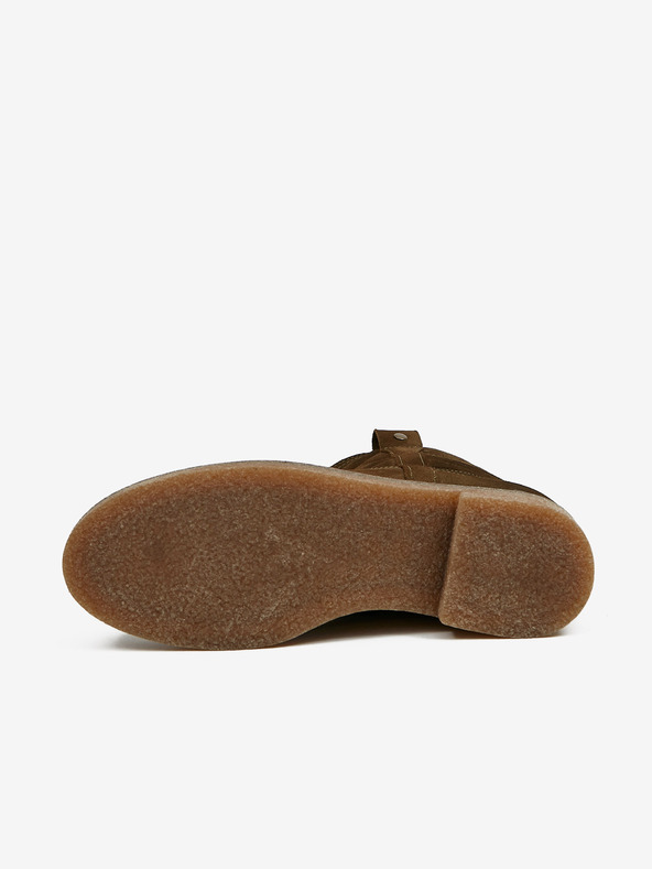 Ojju Kaki ženske izolirane gležnjače od brušene kože OJJU