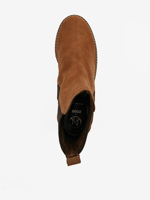 Ojju Smeđe antilop čizme Chelsea za žene OJJU