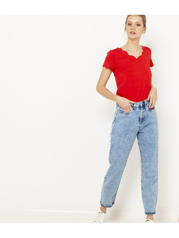 CAMAIEU Crvena ženska majica