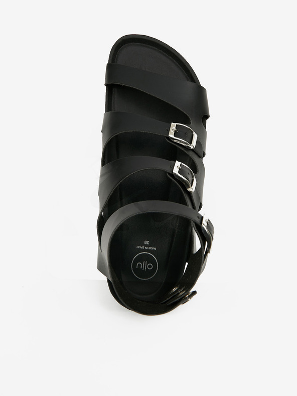 Ojju Crne ženske gležnjače OJJU