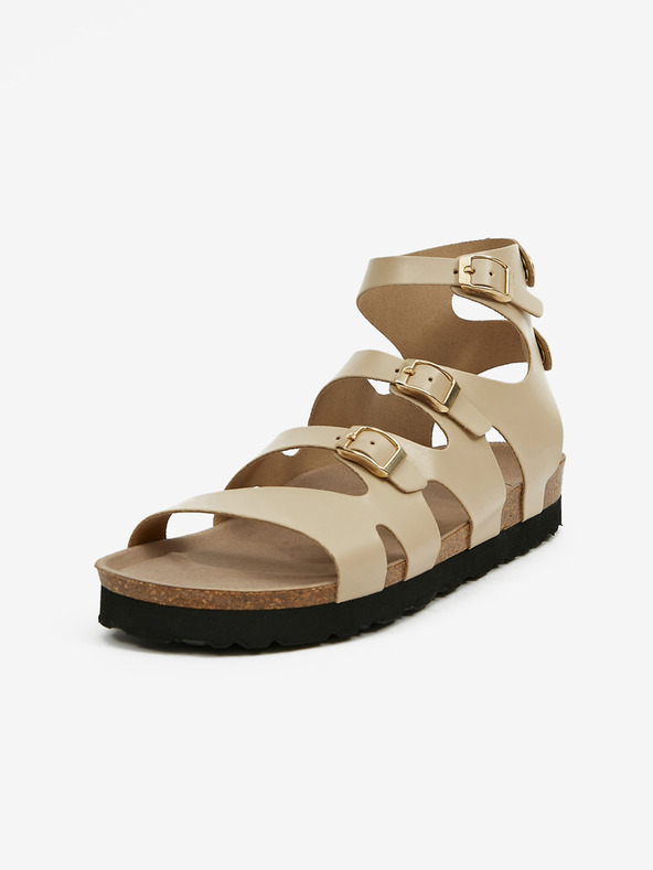 Ojju Bež ženske gležnjače OJJU