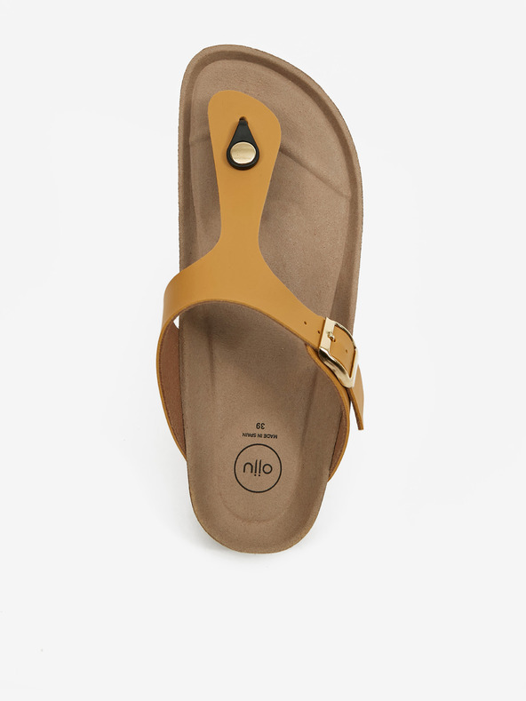 Ojju Bež ženske papuče OJJU