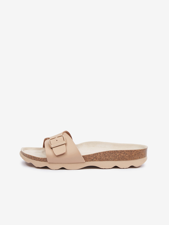 Ojju Bež ženske papuče OJJU