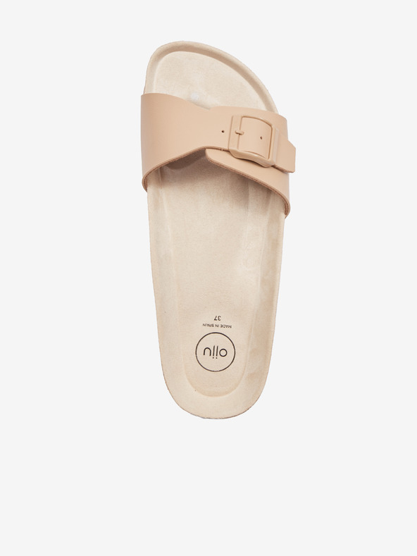 Ojju Bež ženske papuče OJJU