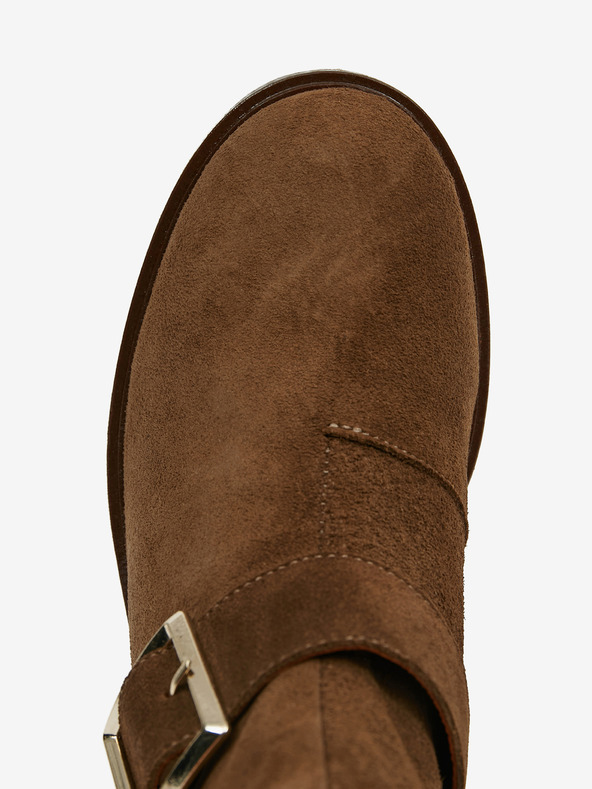 Ojju Smeđe gležnjače od brušene kože OJJU