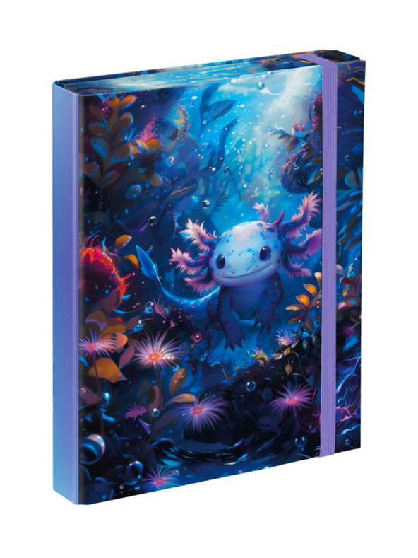 BAAGL  BAAGL Fascikl za školske bilježnice A5 Axolotl