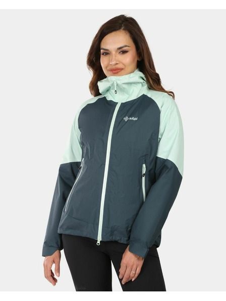 Kilpi Ženska vodootporna jakna Kilpi HURRICANE-W Tamno zelena