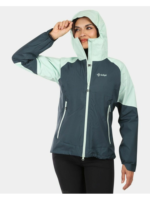 Kilpi Ženska vodootporna jakna Kilpi HURRICANE-W Tamno zelena